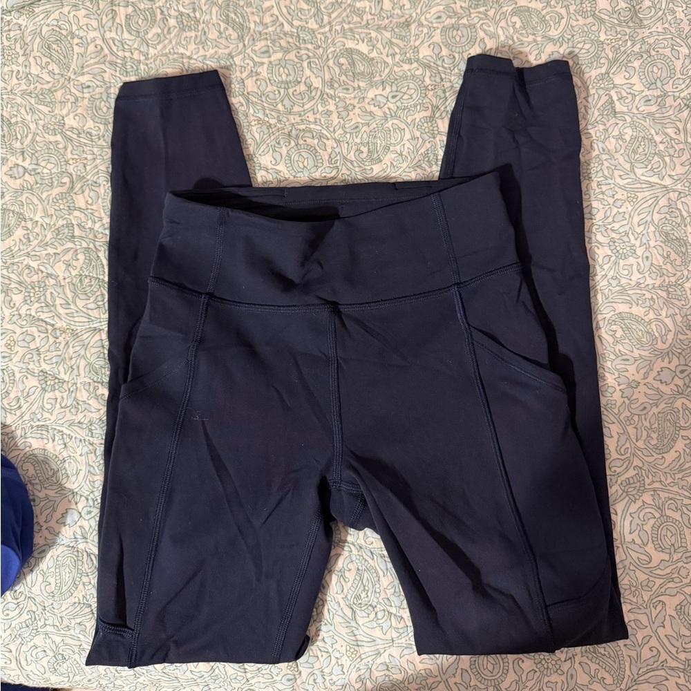 Lululemon Athletica Deep Blue Leggings